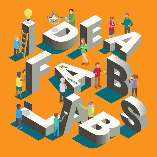 Idea Fab Labs Block Letters