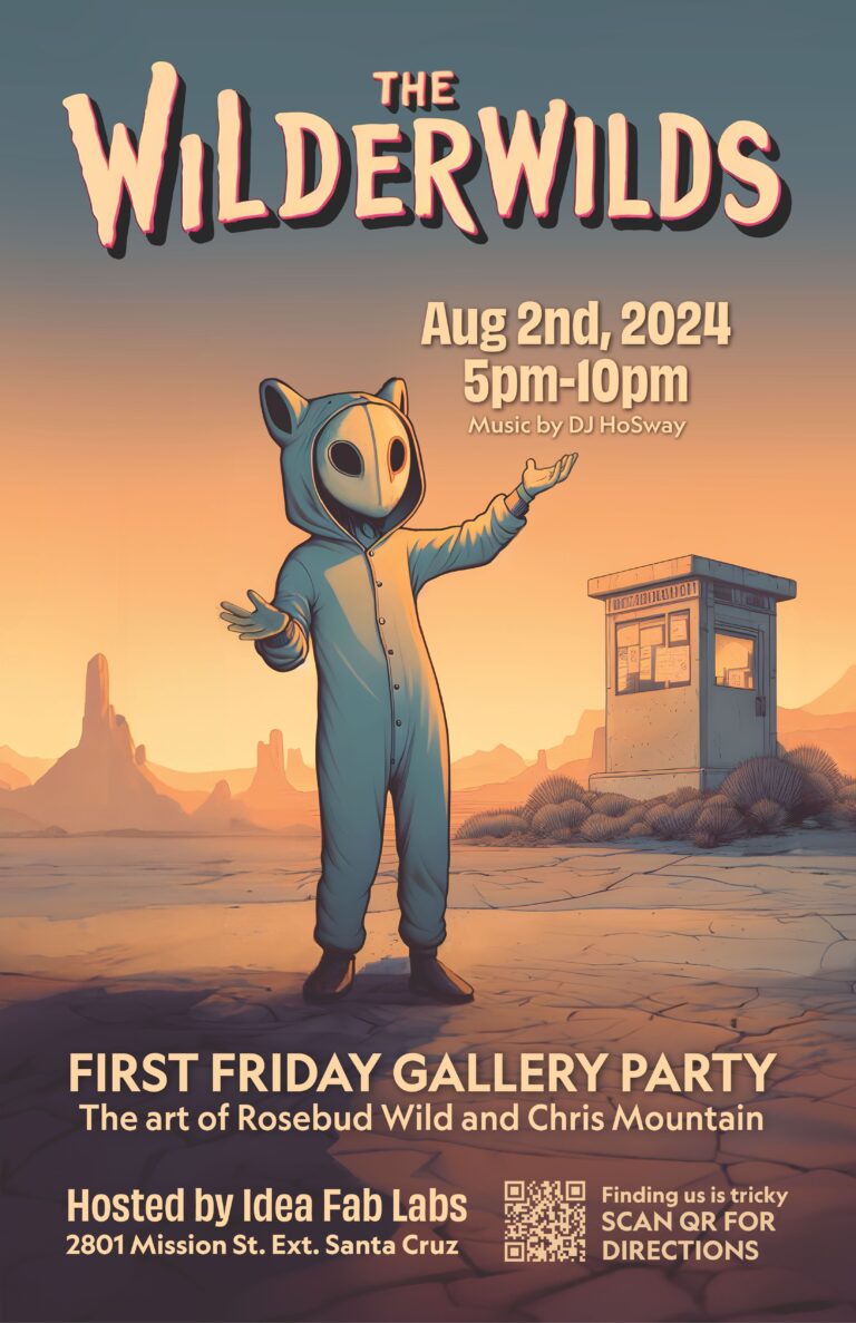 First Friday – The WilderWilds CLOSING ft. The Works of Rosebud Wild and Chris Mountain